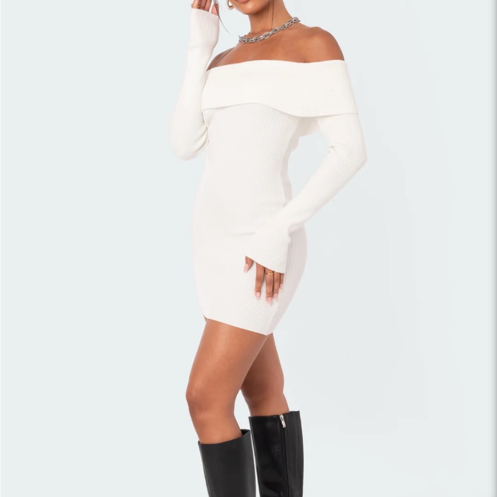 Edikted Emma Foldover dress
